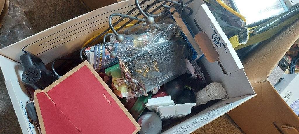 Grote partij rommelmarkt spullen., Ophalen, Gebruikt