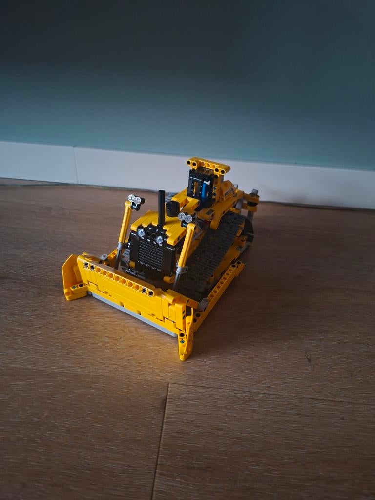 Technic lego bulldozer, Gebruikt, Lego, Compleet, Ophalen of Verzenden