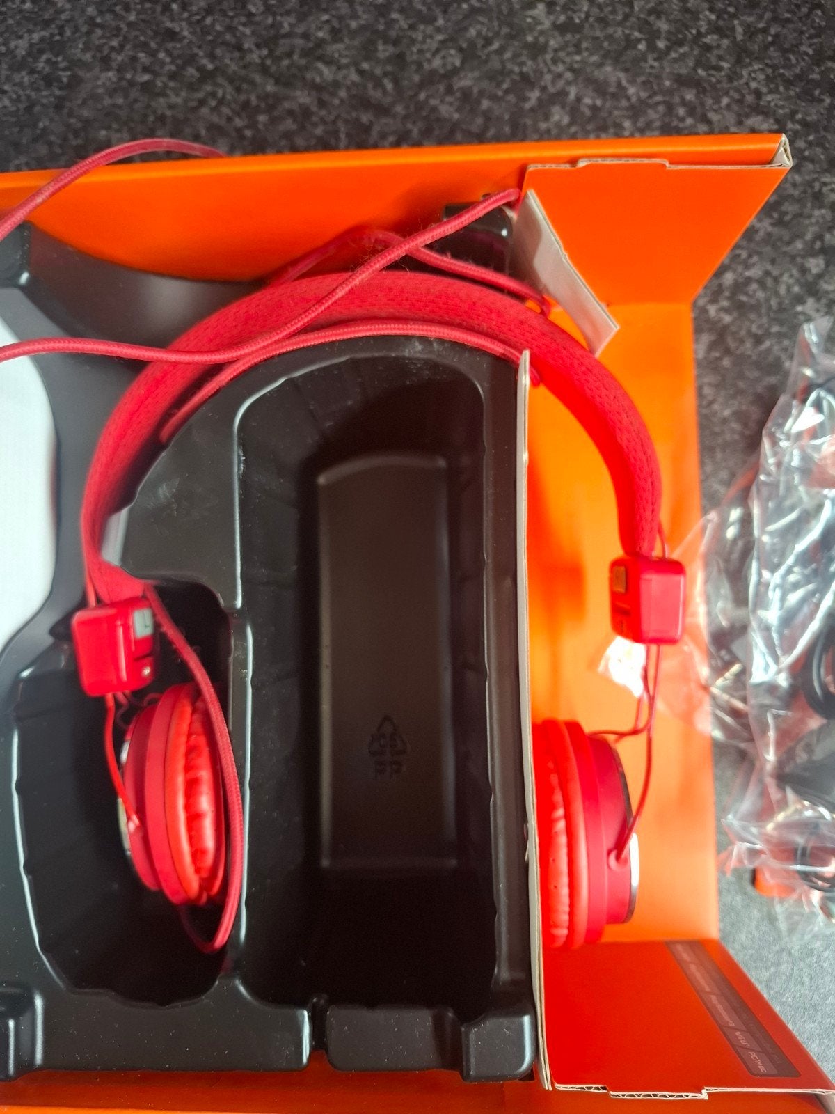 Pulse FAX180 Performance Stereo Headset Rood