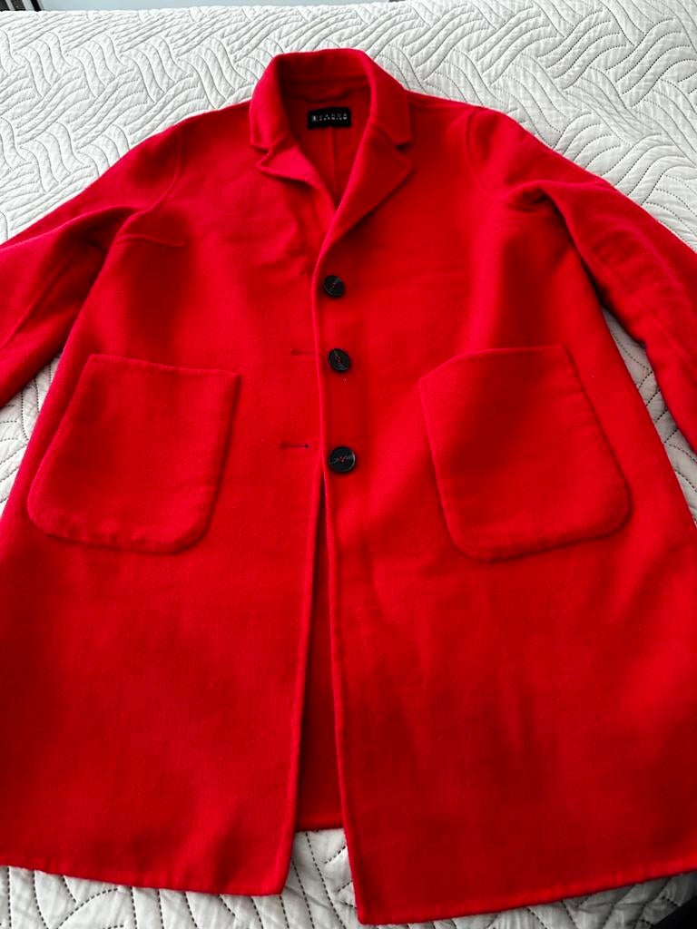 Nette rode jas - Canda Premium - Zo goed als nieuw, Ophalen, Zo goed als nieuw, Rood, Maat 42/44 (L)