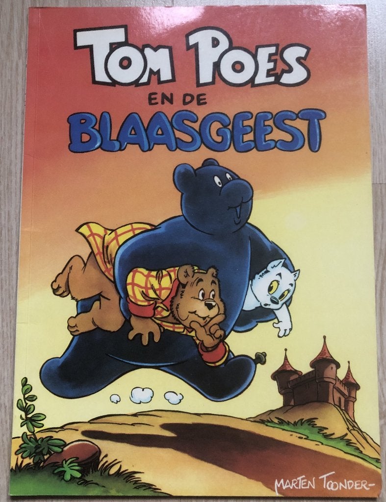 MARTEN TOONDER - TOM POES EN DE BLAASGEEST - STRIPBOEK, Eén stripboek, Ophalen of Verzenden, Zo goed als nieuw
