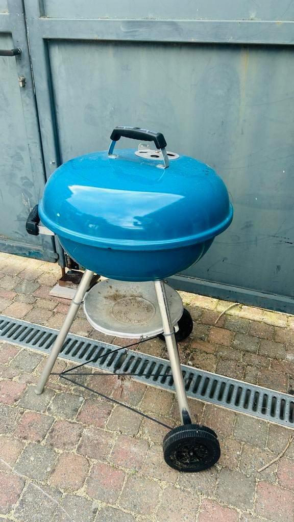 Weber barbecue blauw, Ophalen, Gebruikt