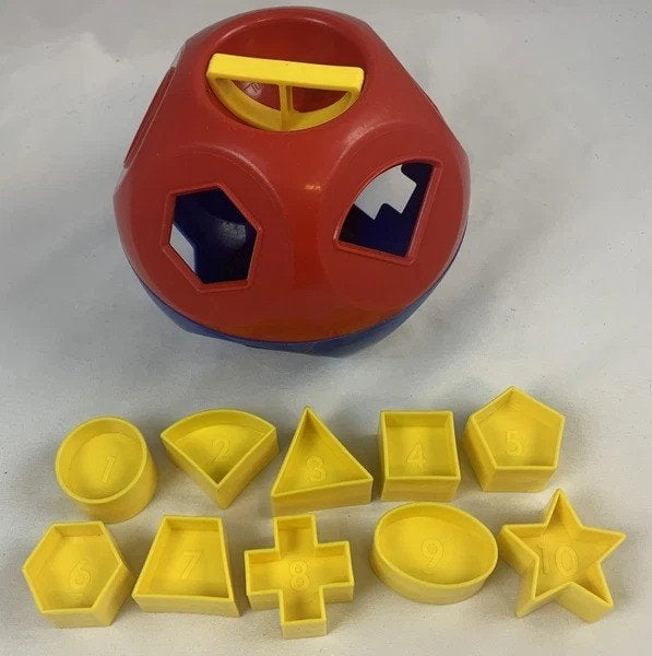 Tupperware Hollebol Vormenbal Shape-O-Ball met 10 vormen set, Coolsingel 104, 3011 AG Rotterdam, Netherlands, Overige kleuren