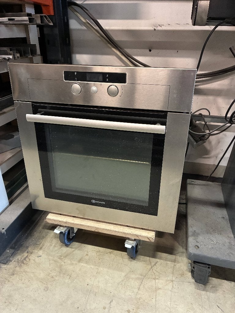 Bauknecht Inbouw Oven - 58 cm hoog, 59,5 cm breed 56 diep, Ophalen, Gebruikt, Inbouw, Oven met grill
