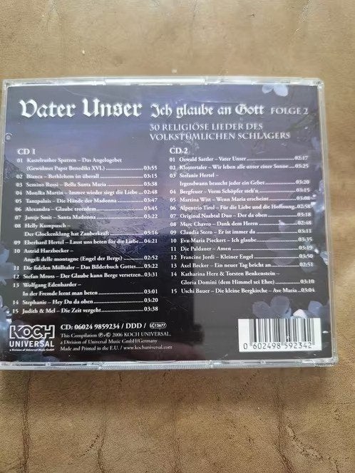 Cd vater unser h3, Ophalen of Verzenden, Zo goed als nieuw