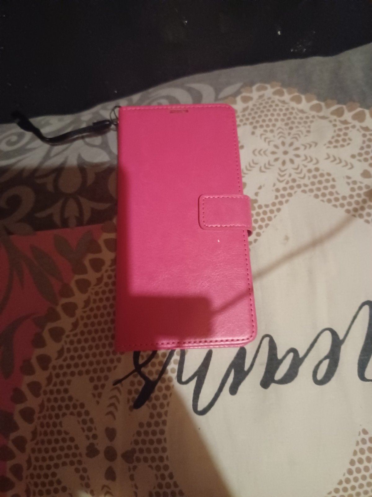 Telefoon hoesje, Ophalen