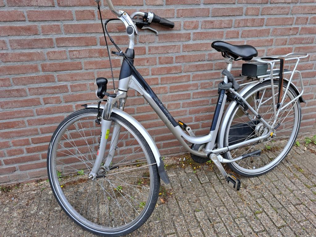 Damesfiets e-trendy cross - 7 versnellingen, Fietsen en Brommers, Fietsen | Dames | Damesfietsen, Ophalen, Gebruikt, Overige merken