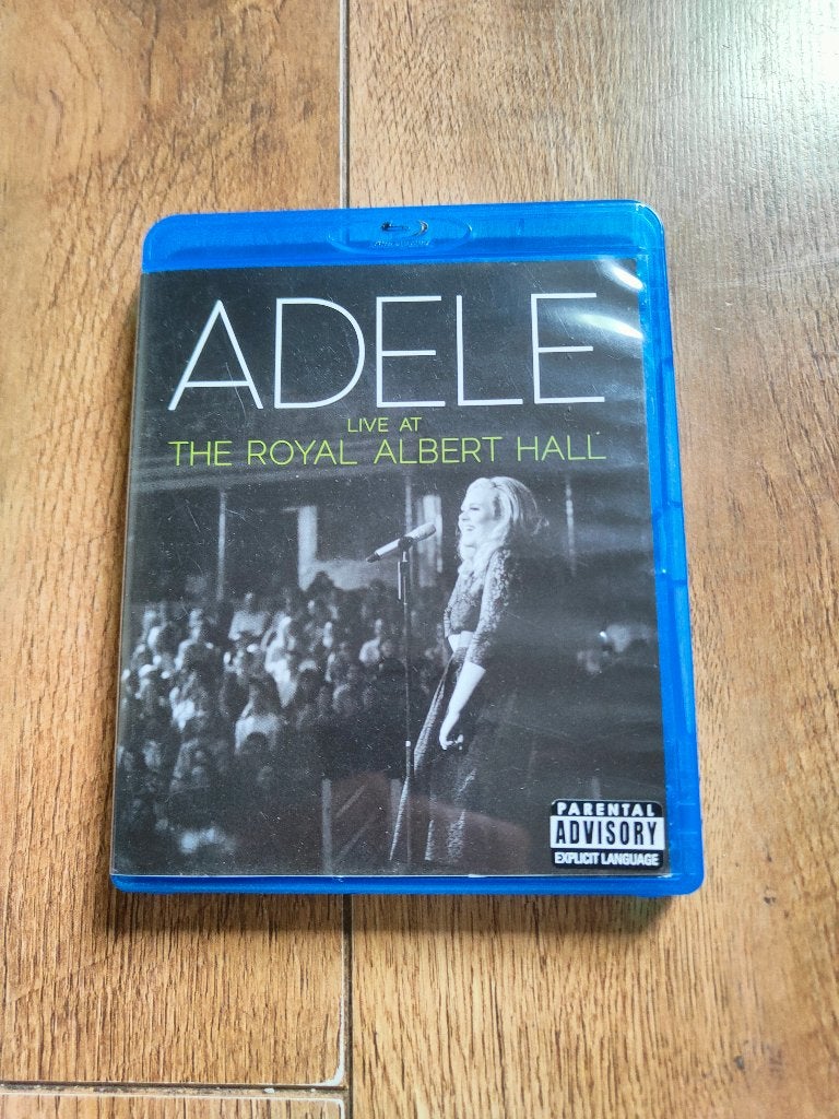 Blu-Ray Adele Live at the Royal Albert Hall, Ophalen of Verzenden, Zo goed als nieuw, Muziek en Concerten