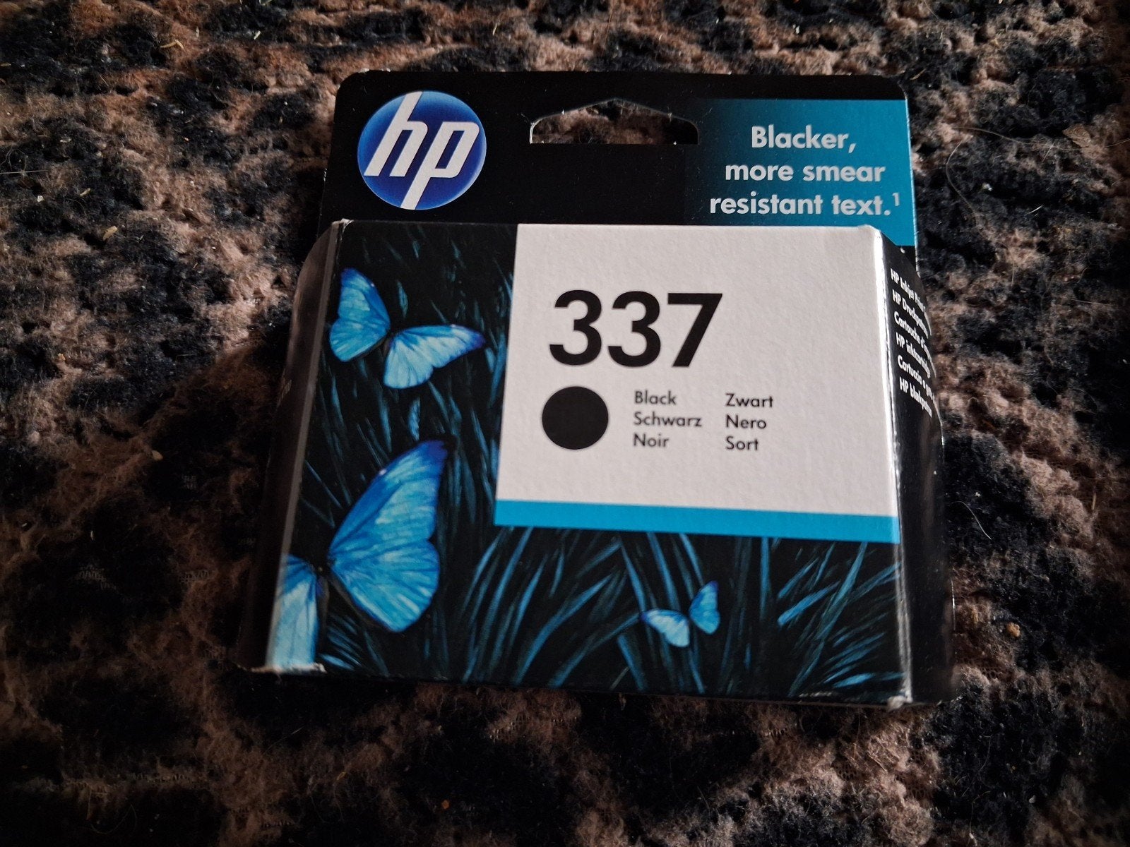 HP 337 Zwarte Inktcartridge - Nieuw in verpakking, Ophalen of Verzenden, Nieuw, Cartridge, HP