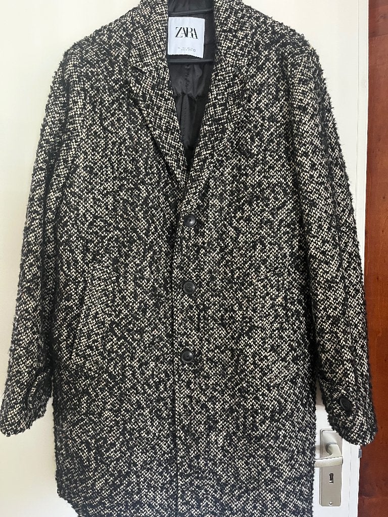 Stoere Herenjas van de Zara, Maat 52/54 (L), Zwart, Ophalen of Verzenden, Zo goed als nieuw