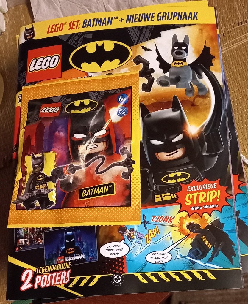 Lego Batman , in zakje op magazine nieuw ongebruikt compleet, Kinderen en Baby's, Ophalen of Verzenden, Nieuw