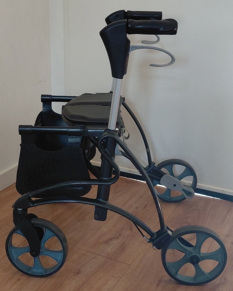 Rollator Dolomite Jazz S + Tas ( 7.6 kg ), Diversen, Ophalen of Verzenden, Opvouwbaar, Gebruikt