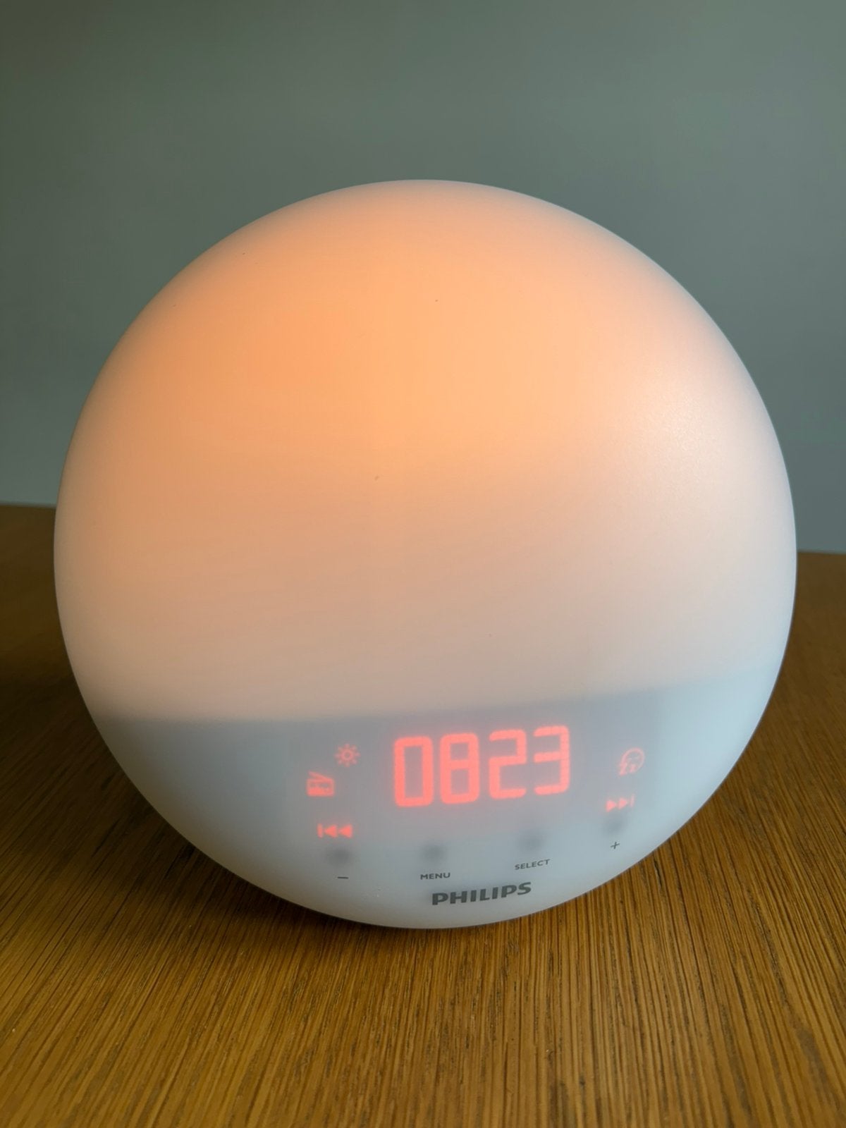 Philips Wake-up Light HF3510 - wekkerradio met lichttherapie, Witgoed en Apparatuur, Wekkers, Ophalen of Verzenden, Zo goed als nieuw