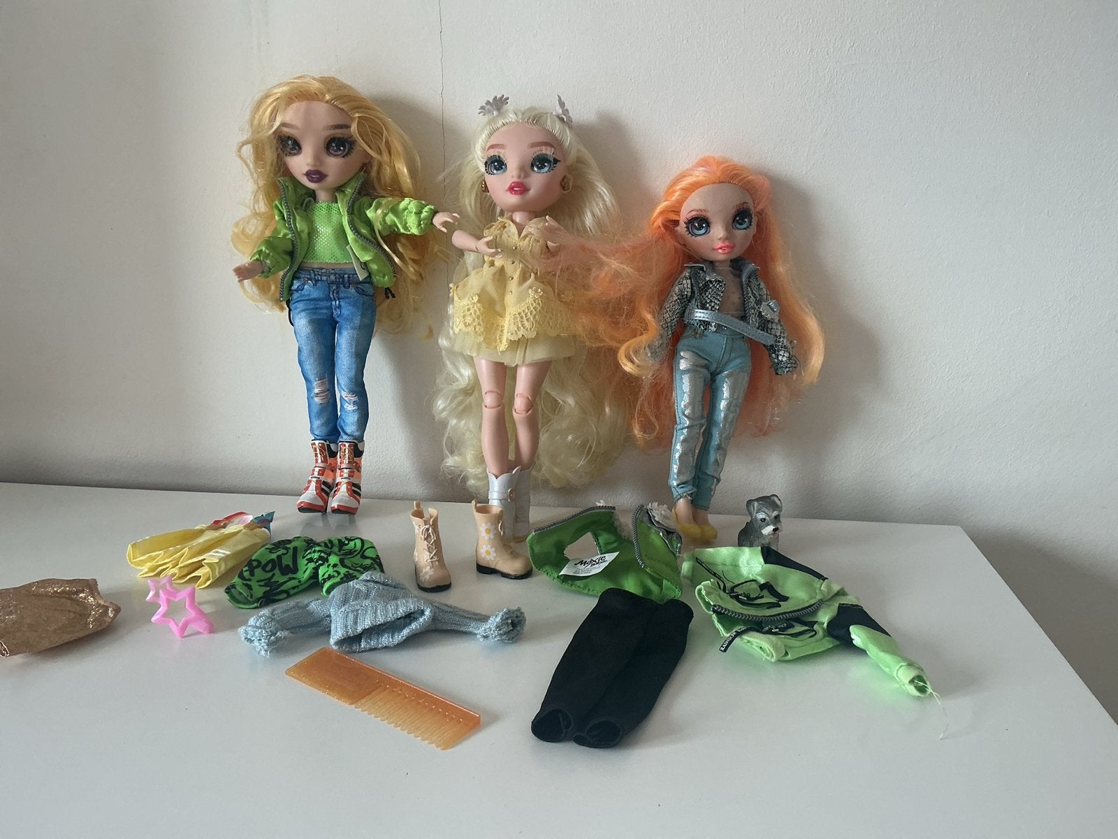 Rainbow High Poppen met extra kleding en accessoires, Kinderen en Baby's, Speelgoed | Poppen, Ophalen of Verzenden, Gebruikt, Overige typen