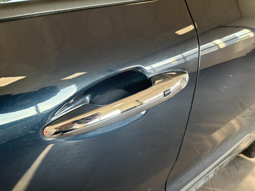 Kia e-Niro DynamicPlusLine 64 kWh, Auto's, Gebruikt, 1712 kg, Blauw, Leder en Stof