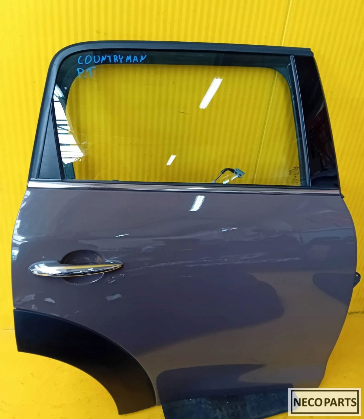 MINI COUNTRYMAN R60 PORTIER DEUR RECHTS ACHTER B19 ORIGINEEL, Auto-onderdelen, Carrosserie en Plaatwerk, Achterklep, Mini, Achter