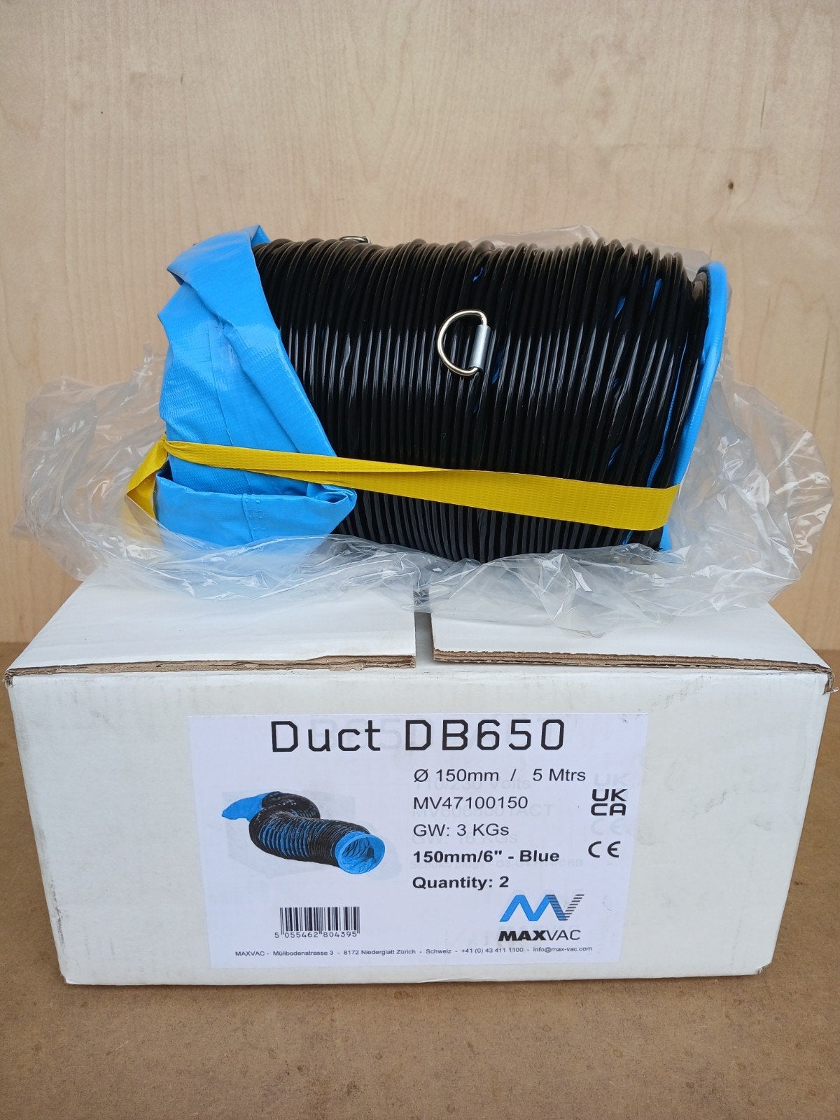 Maxvac DB650 Luchtslang voor Dustblocker DB650, Overige materialen, Overige typen, Nieuw, 80 mm of meer
