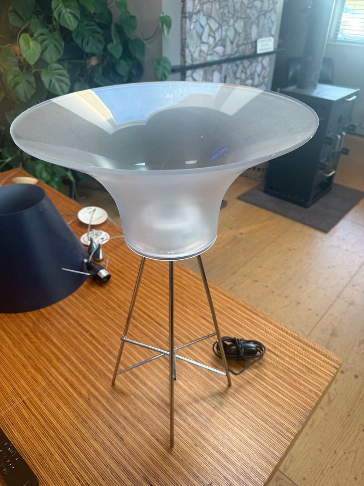 Flos Ray T tafellamp onderstel - Design klassieker, Overige merken, Ophalen of Verzenden, Zo goed als nieuw, Metaal