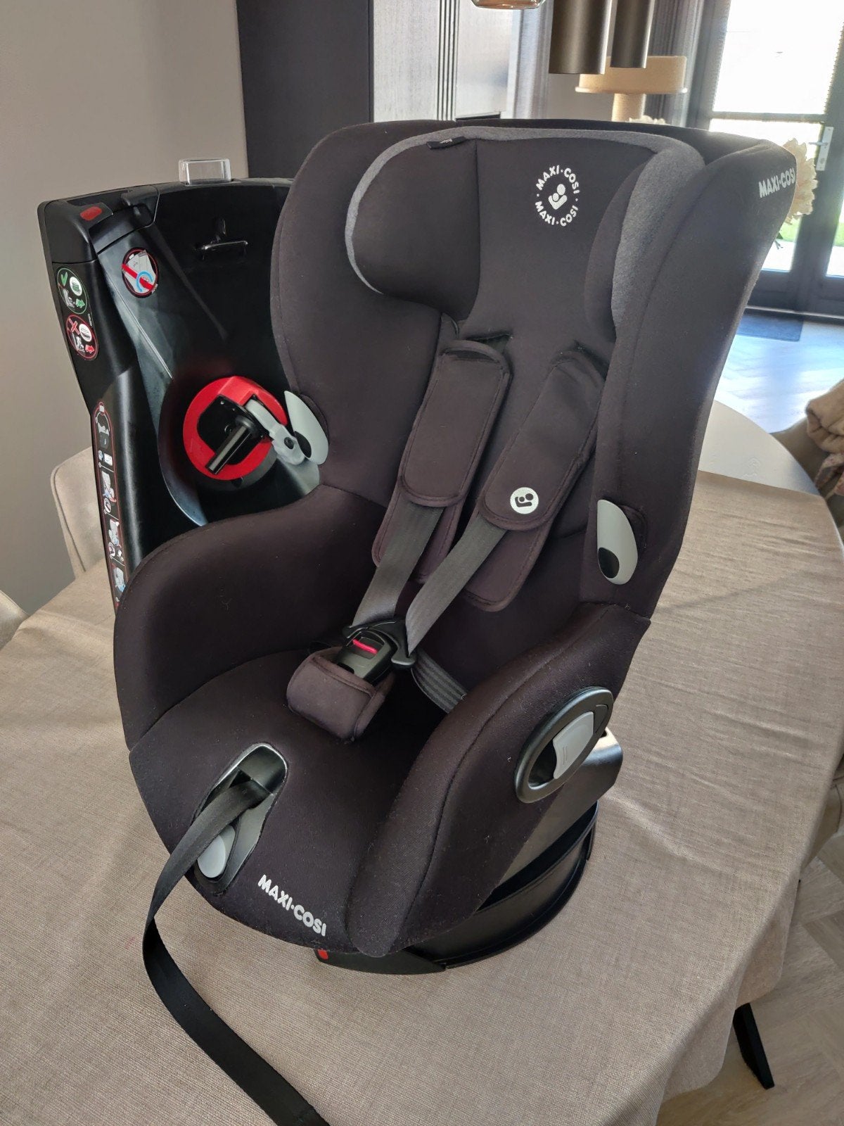 Maxi-Cosi Axiss autostoel - Draaibaar. Kort gebruikt! ZGAN, Kinderen en Baby's, Autostoeltjes, Ophalen, Verstelbare rugleuning