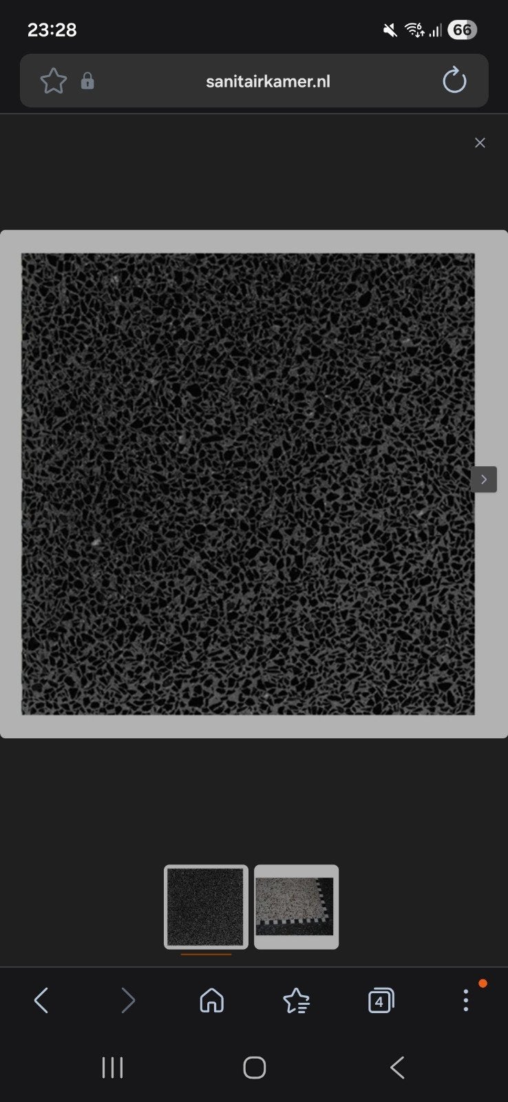 Terre d'Azur Granito Terrazzo Vloertegel Milaan 40x40, Ophalen, 40 tot 60 cm, 40 tot 60 cm, Keramiek