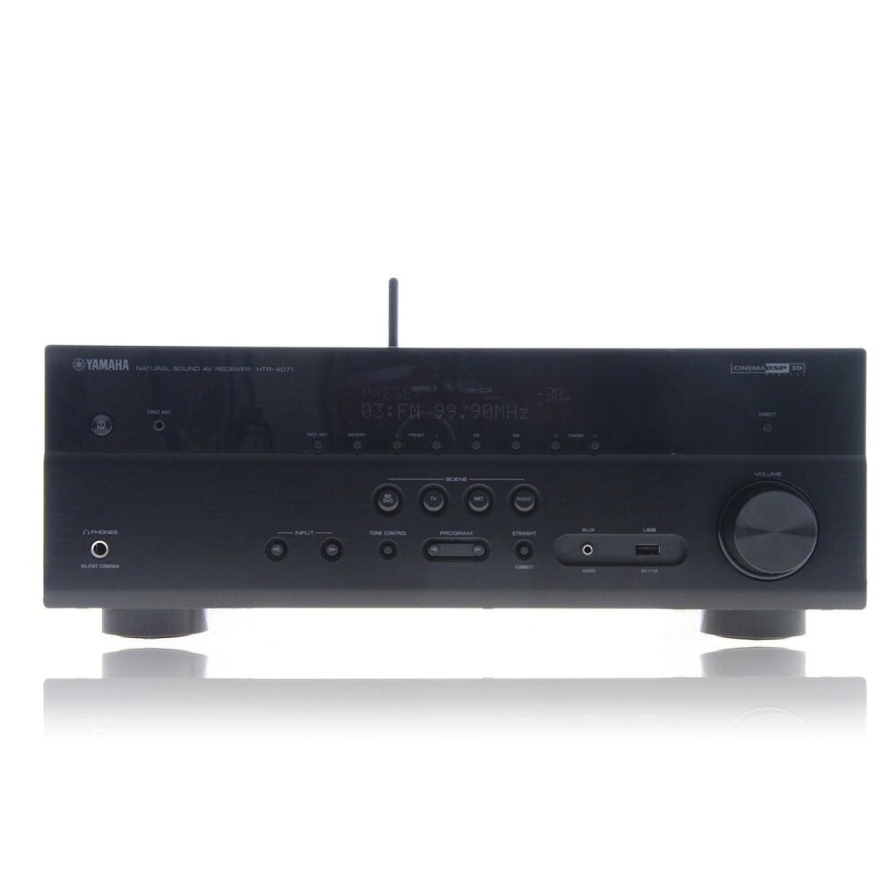 Reciever Yamaha HTR4071 5.1 Multiroom, Ophalen, Gebruikt, Yamaha, 120 watt of meer