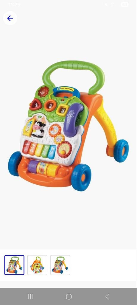 Vtech loopkar, Kinderen en Baby's, Speelgoed | Vtech, Ophalen, Zo goed als nieuw, 6 maanden tot 2 jaar