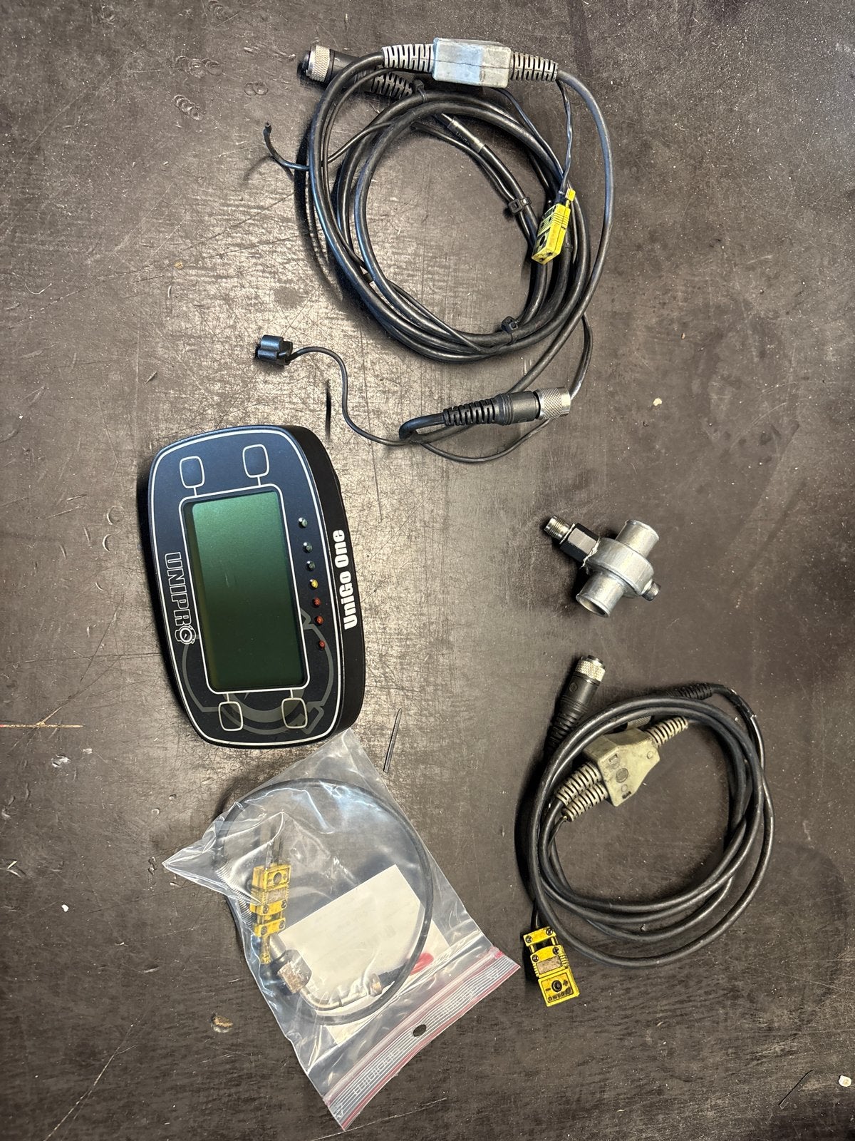 Unipro Unigo One Laptimer met accessoires, Ophalen of Verzenden, Gebruikt