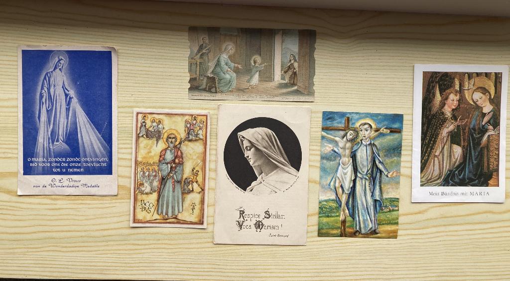 Brocante oude gebeden prentjes - kaartjes, Ophalen of Verzenden, Gebruikt, Kaart of Prent, Christendom | Katholiek