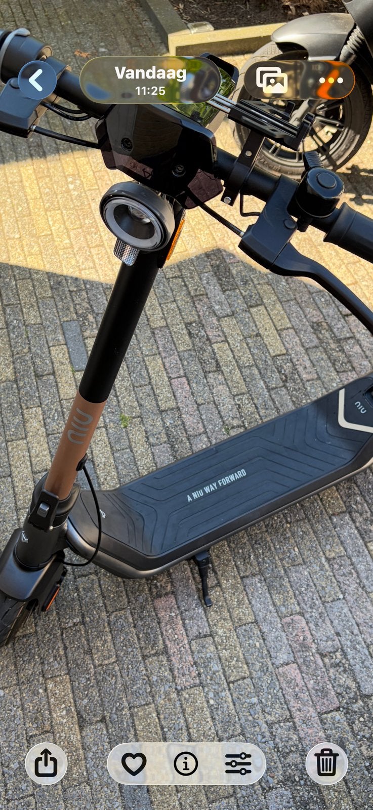 Niu KQI3 PRO Electrische step, Ophalen, Zo goed als nieuw, Elektrische step (E-scooter)