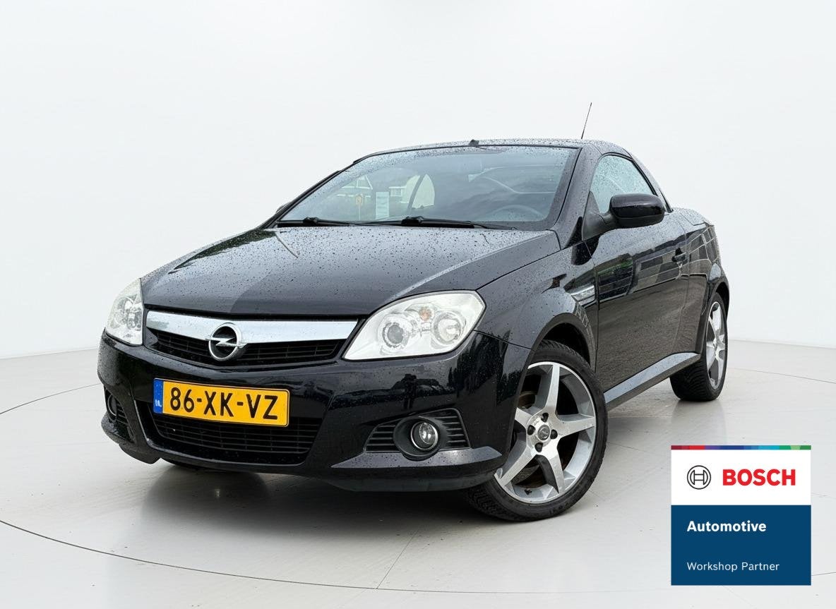 Opel Tigra TwinTop 1.4-16V Temptation LEER - AIRCO - STOELVE, Auto's, Opel, Voorwielaandrijving, Gebruikt, 4 cilinders, Cabriolet