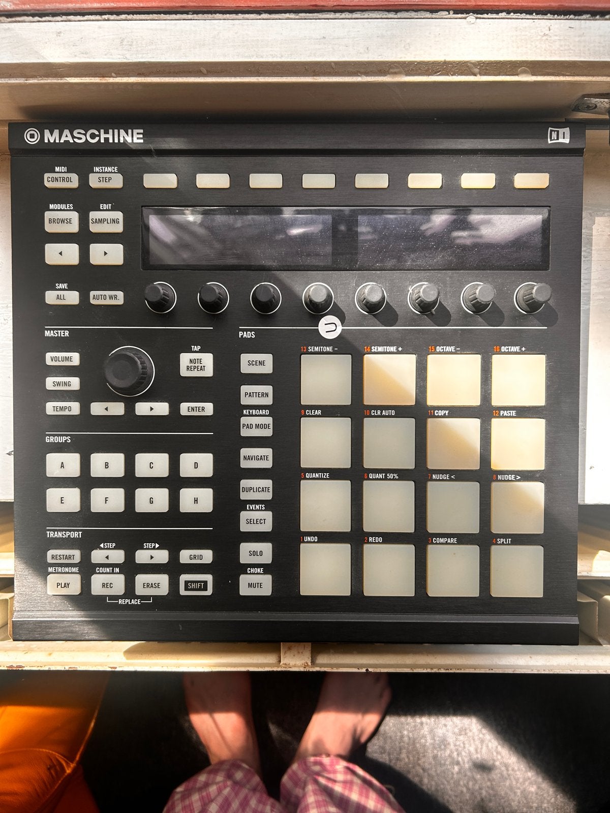 Native Instruments Maschine MK1 - Zo goed als nieuw, Overige merken, Zo goed als nieuw, Met midi-aansluiting, Overige aantallen