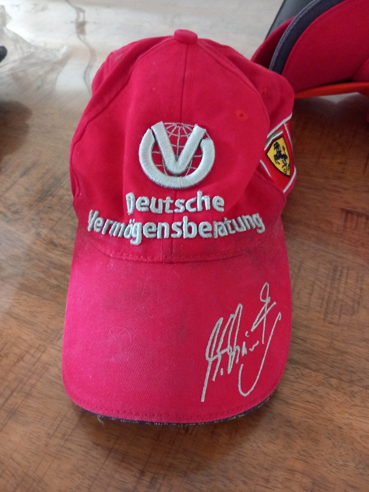 Michael Schumacher Ferrari F1 pet, Pet, Michael Schumacher, Gedragen, One size fits all