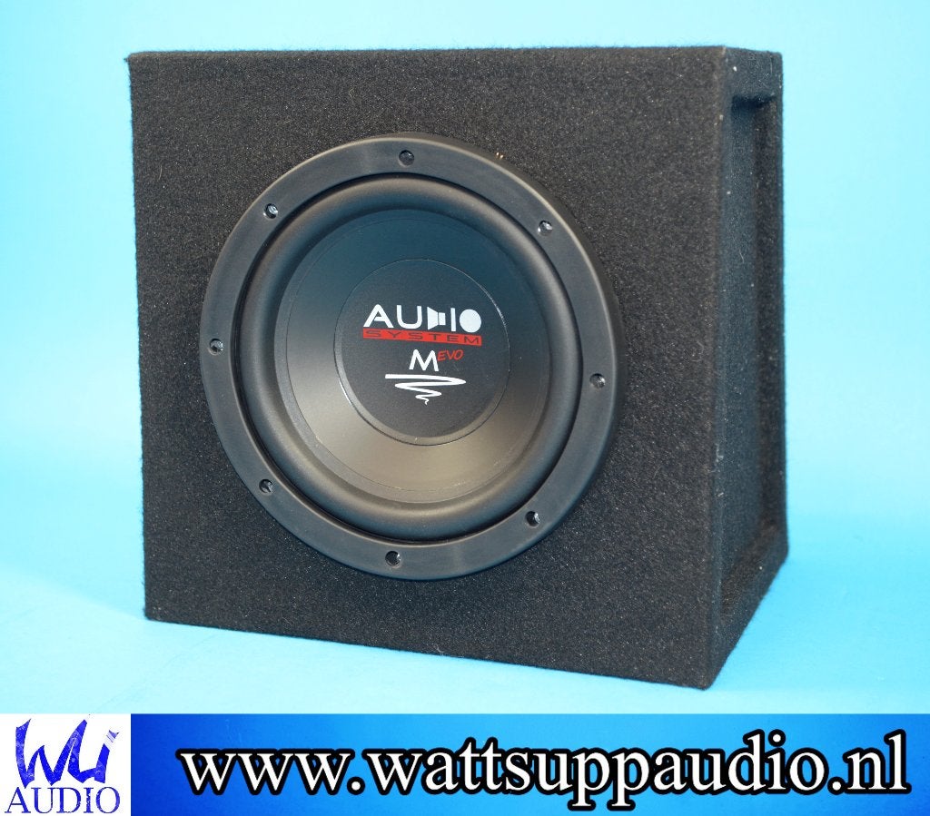 Audio System M08 EVO 8 inch subwoofer / Compact, Info@optimount.nl, Nieuw, Ophalen of Verzenden, Anholtseweg 48A 7091 HB DINXPERLO