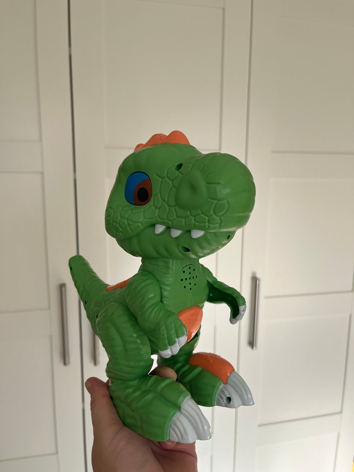 Leuke groene dinosaurus speelgoed, Ophalen, Gebruikt, Jongen of Meisje