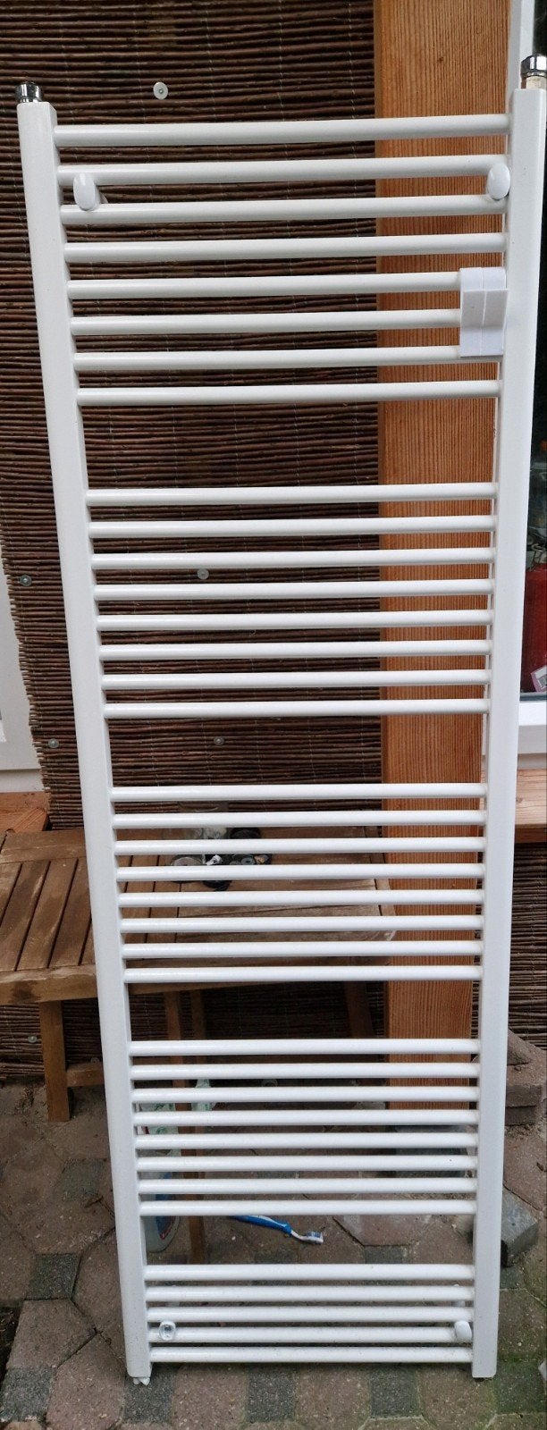Badkamerradiator wit 180x60 cm, Doe-het-zelf en Verbouw, Ophalen, Gebruikt, Radiator, 60 tot 150 cm