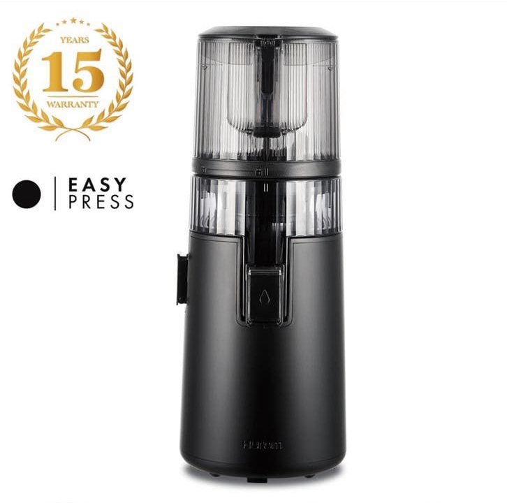 Hurom H70-FT Slowjuicer - Zwart - Easy Press, Witgoed en Apparatuur, Juicers, Ophalen, Nieuw, Elektrisch, Slowjuicer
