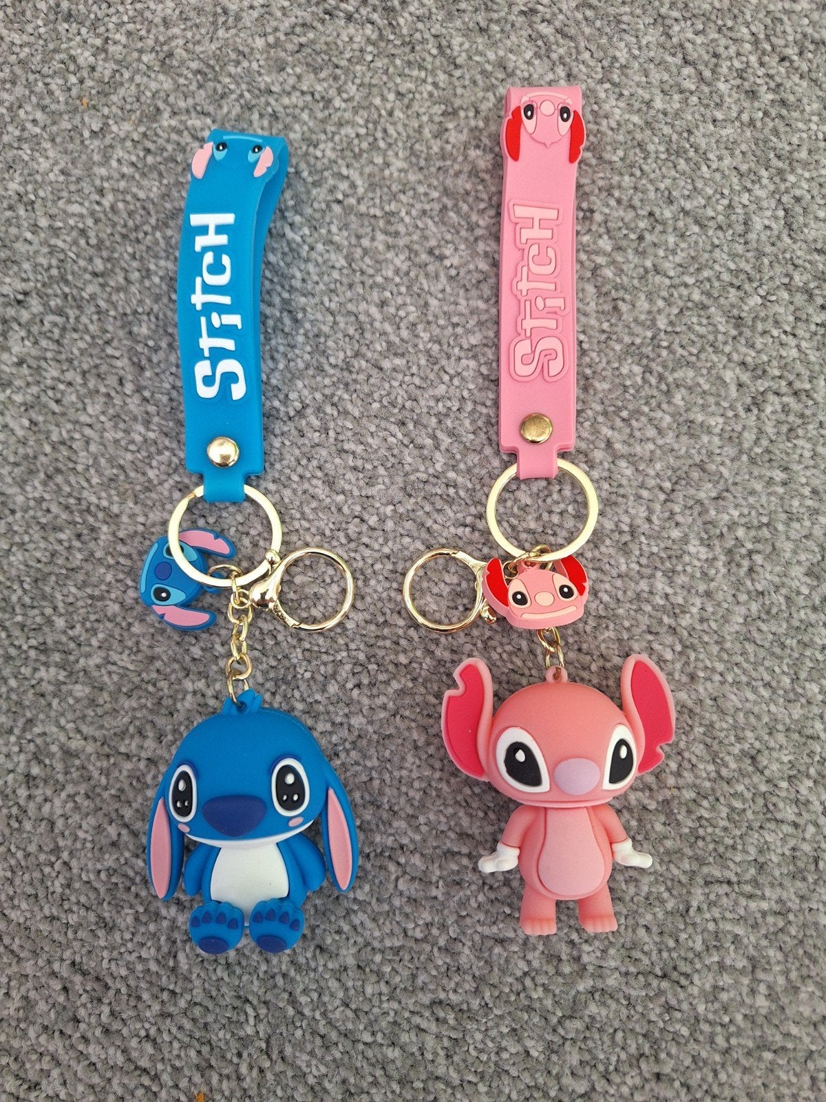 Stitch en Angel sleutelhangers - Lilo & Stitch, Ophalen of Verzenden, Nieuw, Knuffel of Figuurtje