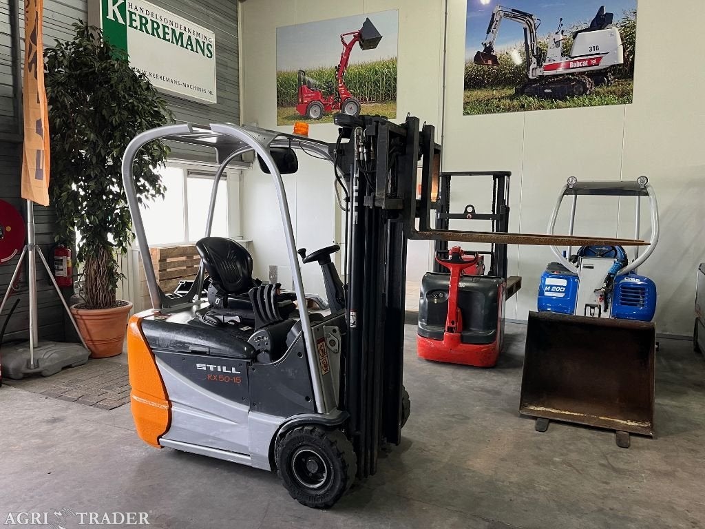 STILL RX50-15 Elektrische Heftruck TRIPLOMAST FREELIFT SIDES, -, Niet opgegeven, Heftruck, Ophalen of Verzenden