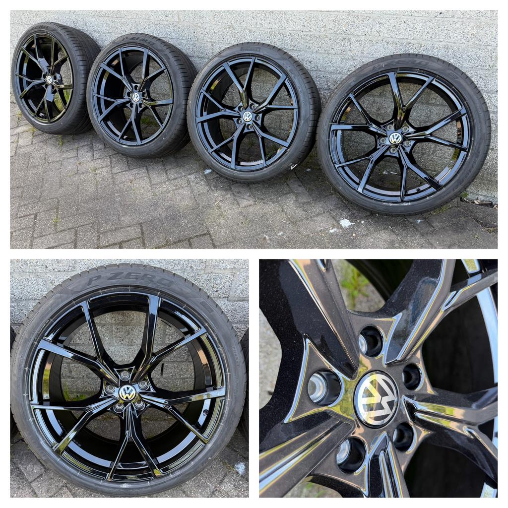 21 inch. VW Tiguan R look zomerset nieuw, 255 mm, Banden en Velgen, Nieuw, Zomerbanden