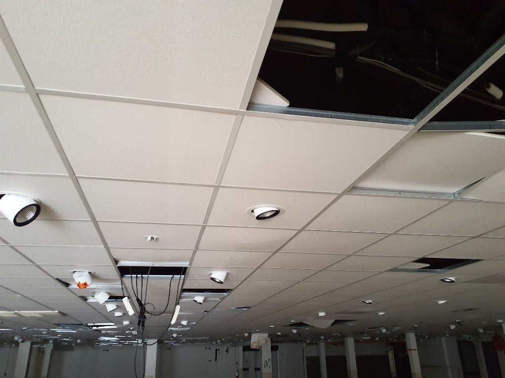 Plafondpanelen, Ophalen, Gebruikt, Overige materialen, 20 tot 50 mm