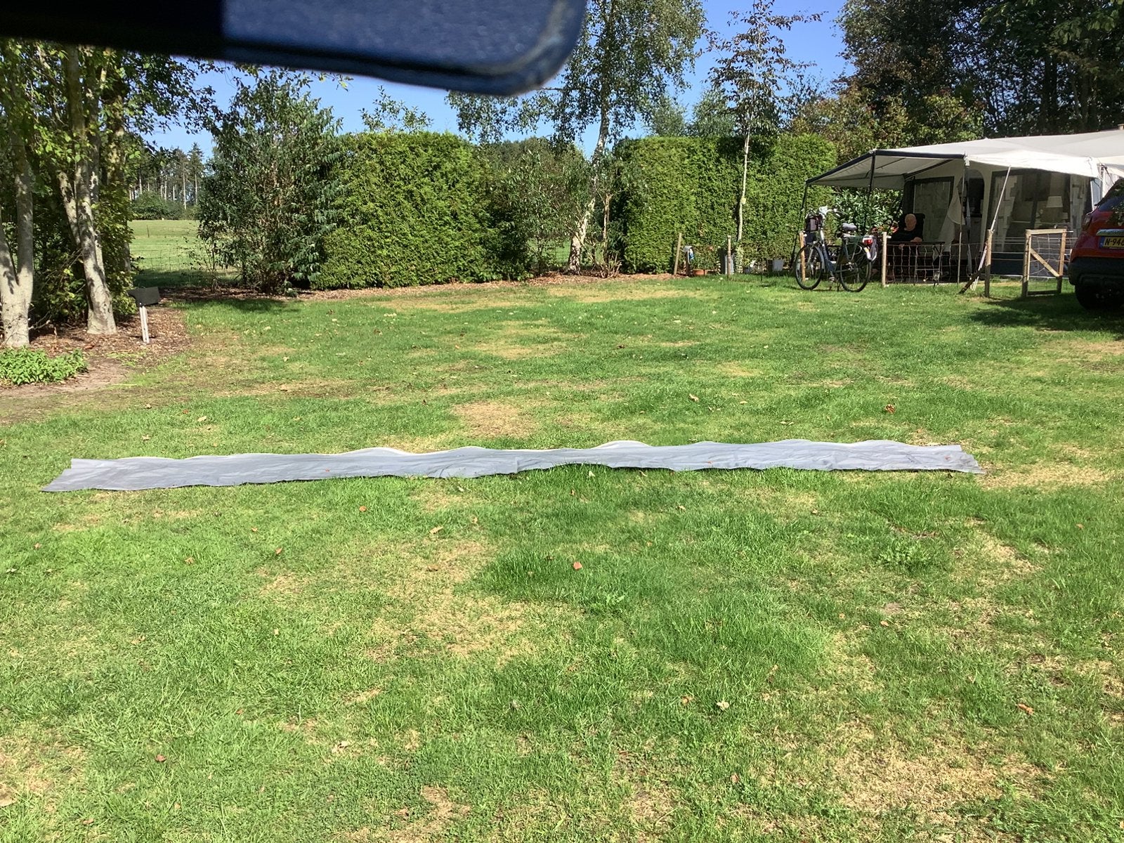 Tochtstrook voor caravan 5 meter, Caravans en Kamperen, Ophalen of Verzenden, Zo goed als nieuw