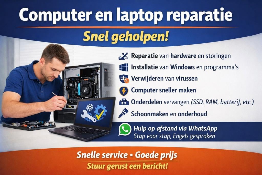 Computer en Laptop Repariate, Ophalen