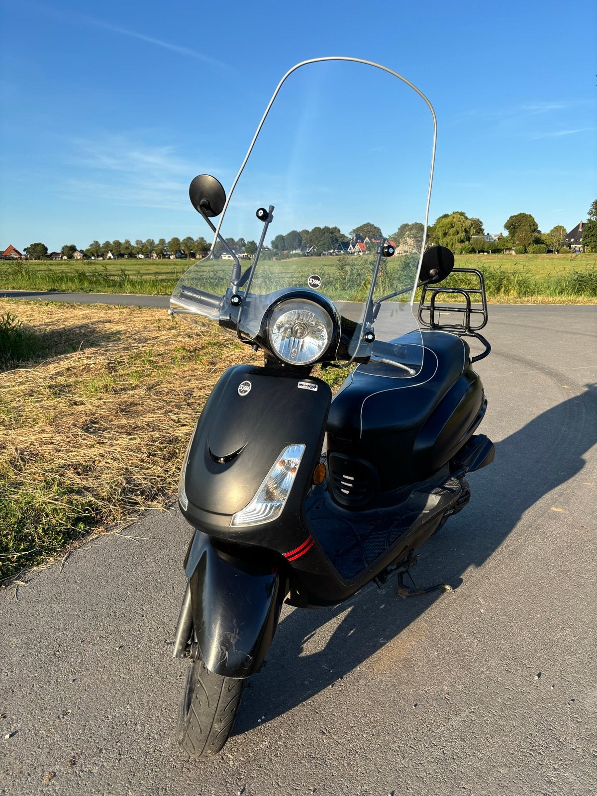 Sym Fiddle 2 Scooter - Geel kenteken, recent onderhoud, Ophalen, Gebruikt, Maximaal 45 km/u, 49 cc