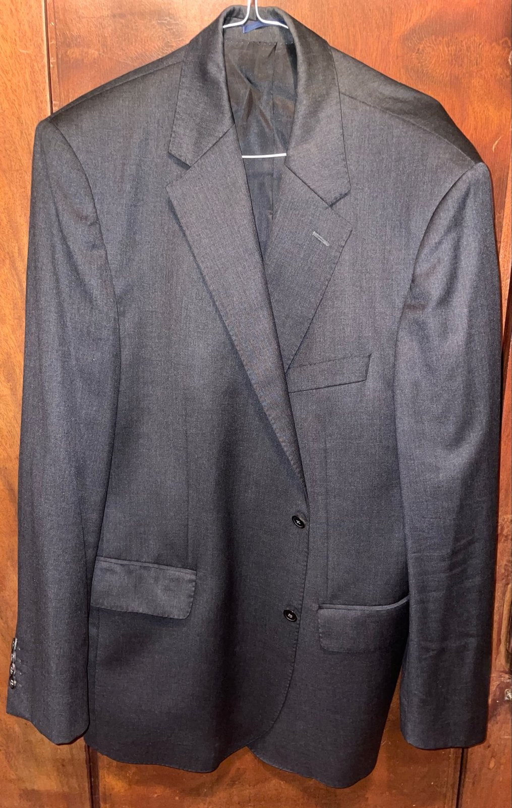Stijlvolle antracietgrijze colbert Eduard Dressler 52/54 L, Kleding | Heren, Ophalen of Verzenden, Zo goed als nieuw, Maat 52/54 (L)