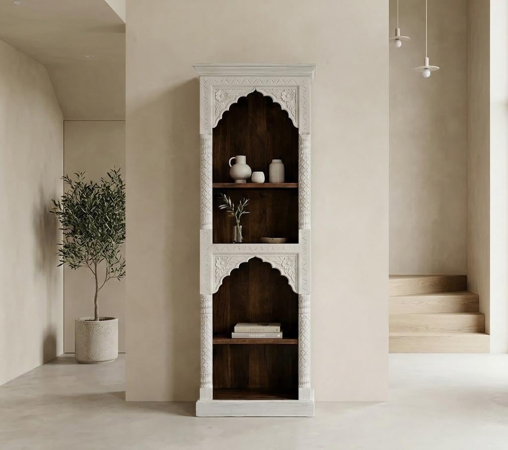Handgesneden Kast uit India Uniek exemplaar Ibiza/Boho NIEUW, Huis en Inrichting, Kasten | Boekenkasten, Indisch, boho, ibiza
