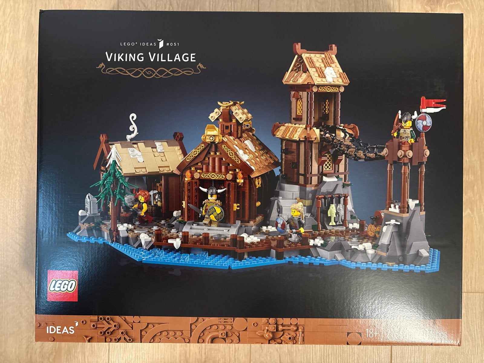 LEGO Ideas Viking Village 21343 Nieuw in doos, Ophalen of Verzenden, Nieuw, Overige merken