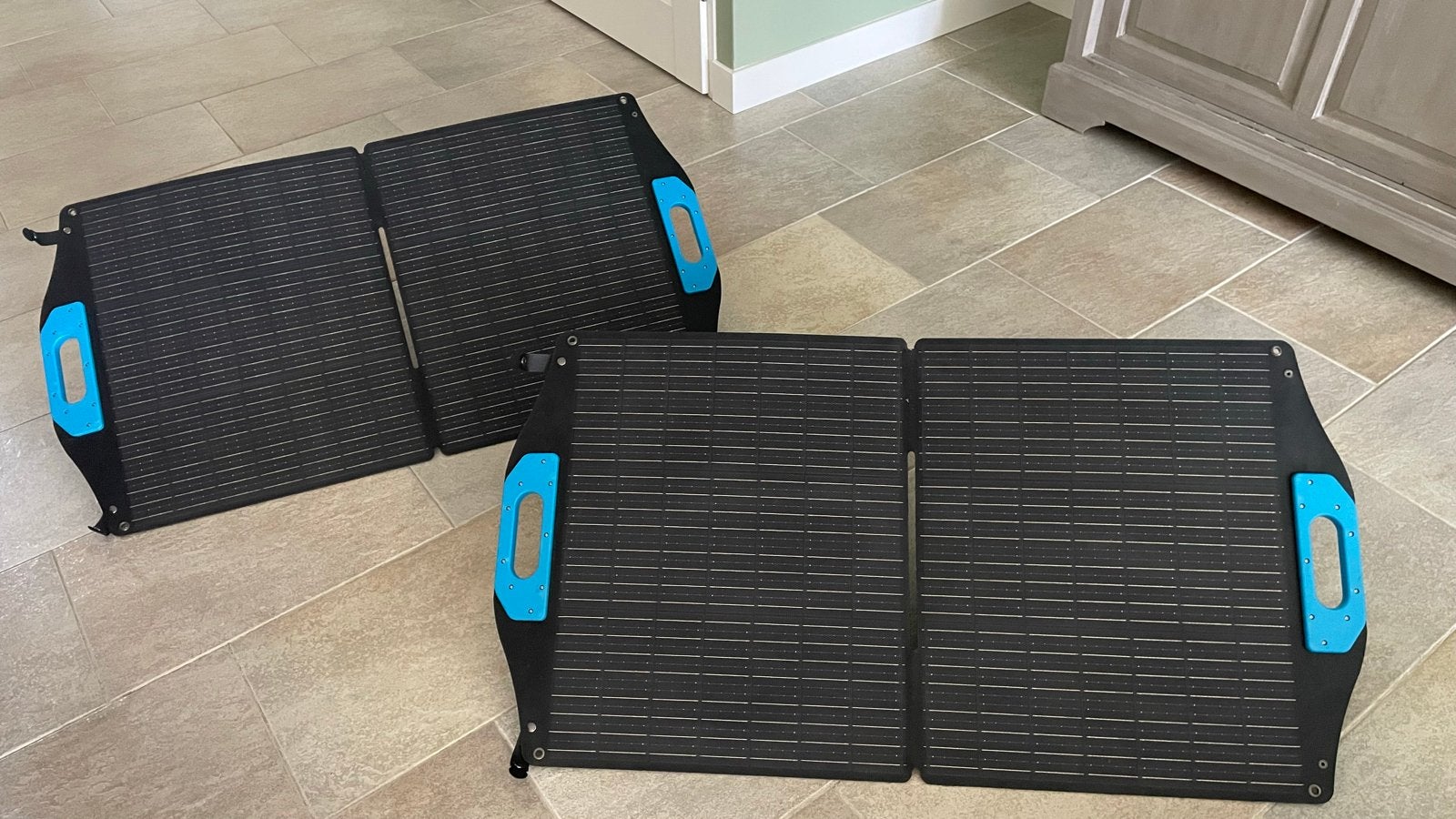 2 x Berger XT100 opvouwbaar zonnepaneel 100W), Ophalen of Verzenden, Zo goed als nieuw