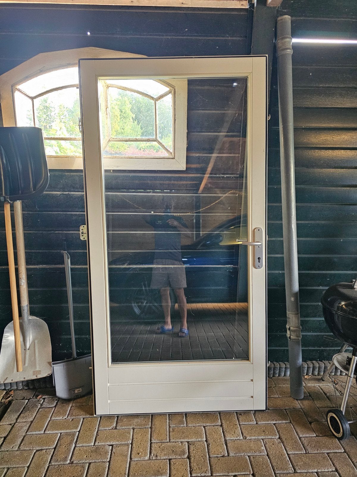 Buitendeur, 200 tot 215 cm, Ophalen, 100 tot 120 cm, Buitendeur