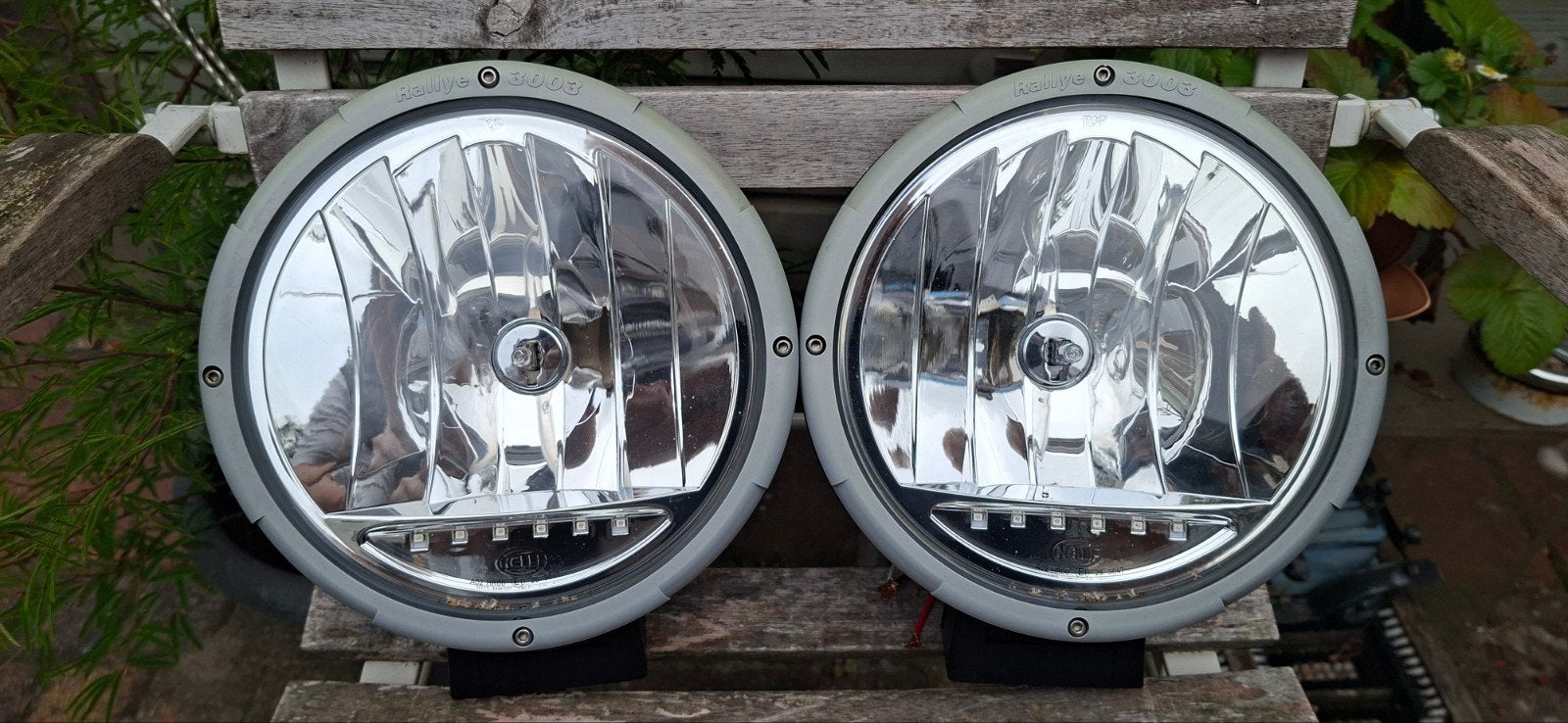 Hella Rallye 3003 Verstralers met LED-positielicht, Ophalen of Verzenden, Gebruikt, Universele onderdelen