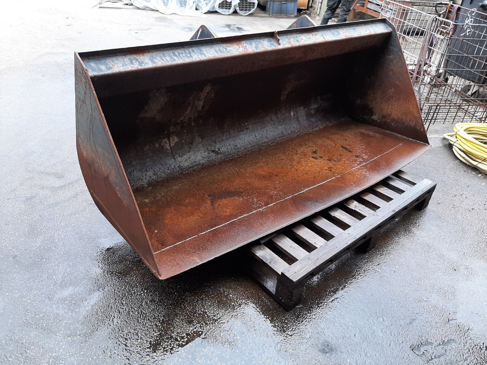 MANITOU graafbak volumebak kraan, Ophalen, Gebruikt, Overige typen